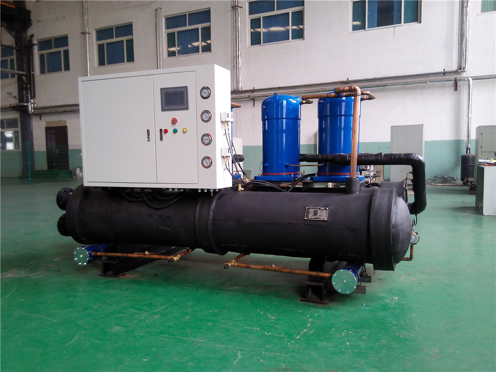 LS-CIA地熱尾水、水源、土壤源（凍土）、污水源和工業余熱等熱泵采暖、熱水成套機組